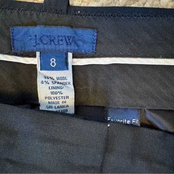 J. Crew Favorite Fit Wide Leg Dress Pants Size 8x30 - Picture 7 of 8